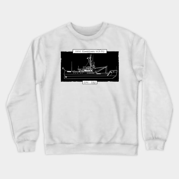 USCGC Blackthorn Crewneck Sweatshirt by dragonrise_studio